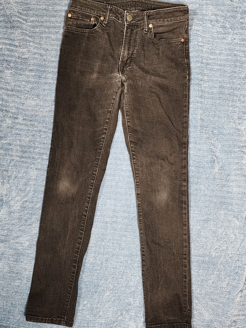 American Eagle Outfitters Men’s Dark Gray Skinny Jeans